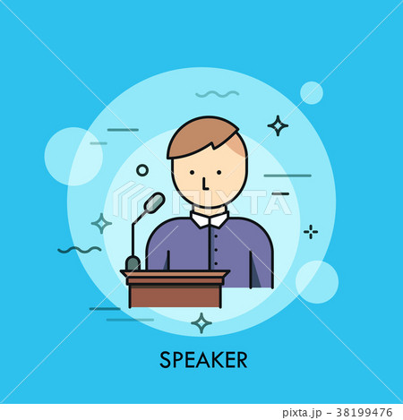 Person in purple shirt standing at lectern with Person in purple shirt standing at lectern with 38199476