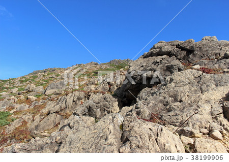 早池峰山の登山道 38199906