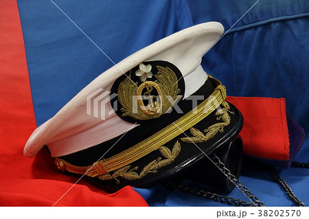海上自衛隊 正帽の写真素材 [38202570] - PIXTA