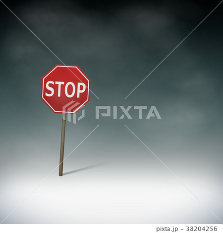 Road stop sign Road stop sign 38204256