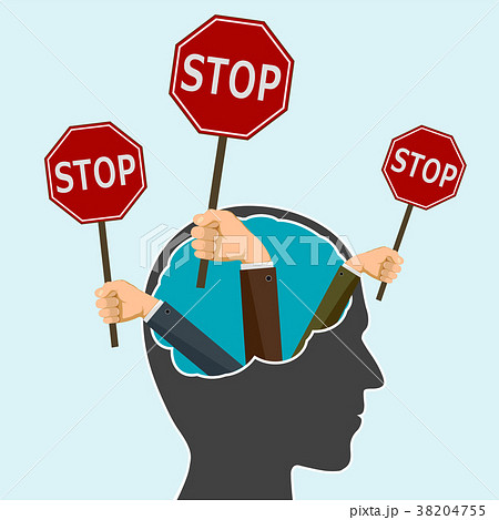 Road Sign Stopのイラスト素材