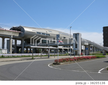 つくばエクスプレスの柏たなか駅(十余二工業団地側) つくばエクスプレスの柏たなか駅(十余二工業団地側) 38205136