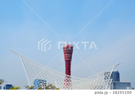 神戸港の風景 38205200