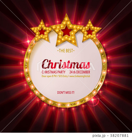 Invitation merry christmas party Invitation merry christmas party 38207881