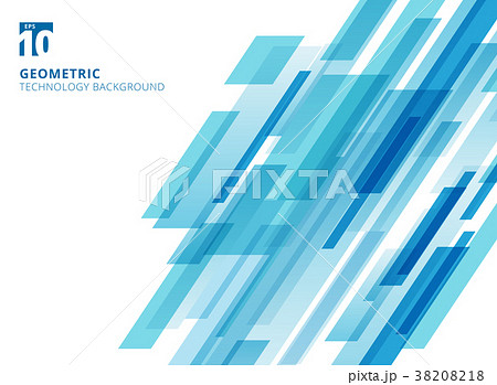 Abstract technology diagonally overlapped 38208218