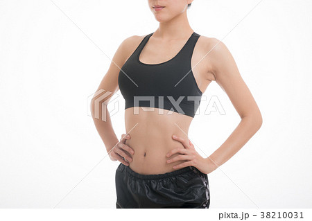 ダイエットイメージ　若い日本人女性 38210031