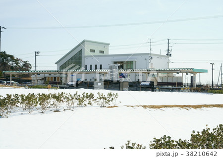 震災復興メモリアルパーク　被災地　旧野蒜駅 38210642