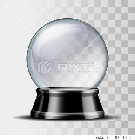 Empty snow globe. 38211610