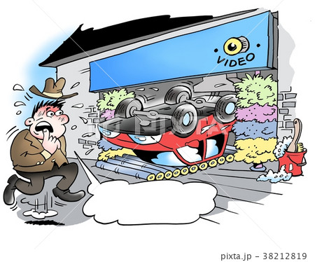 A car wash that has gone badly wrong 38212819