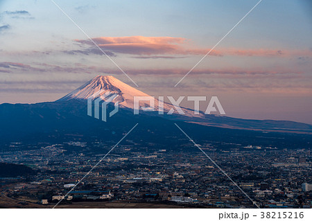 (静岡県東部)伊豆から眺める富士山 (静岡県東部)伊豆から眺める富士山 38215216