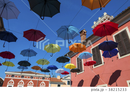 Umbrella Street - Novigrad - Croatia 38215233