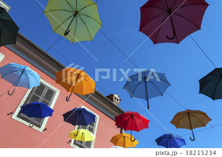 Umbrella Street - Novigrad - Croatia 38215234