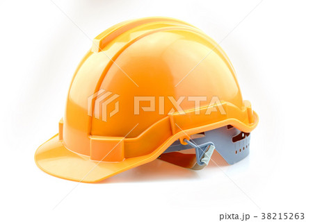 Isolated yellow Helmet for Builder 38215263