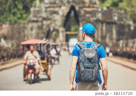 Tourist in the ancient city 38215720