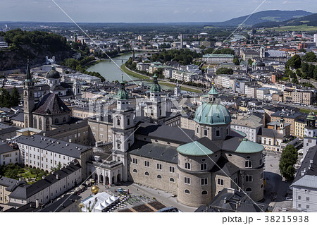 View from Hohensalzburg Castle - Salzburg- Austria 38215938