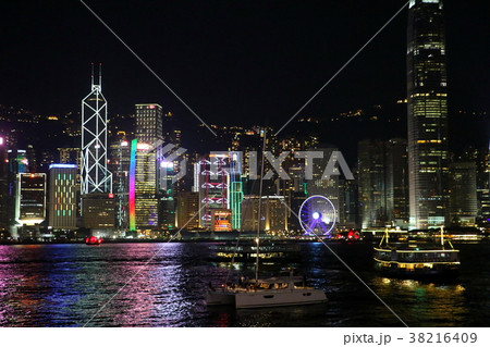 尖沙咀からの夜景 尖沙咀からの夜景 38216409