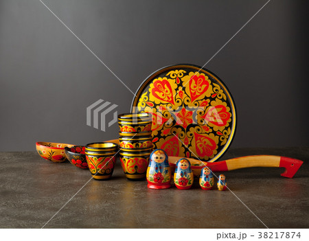 Russian wooden objects 38217874