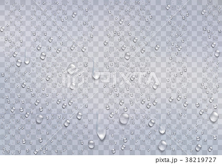 Realistic water droplets 38219727