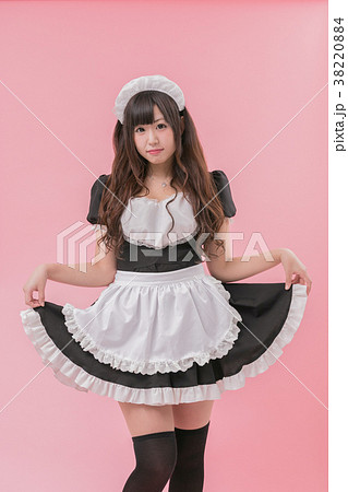 黒メイドコスプレ スカート 黒メイドコスプレ スカート 38220884