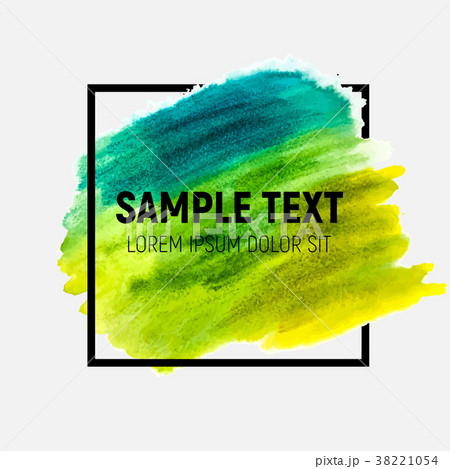 Hand Drawn Watercolor Brush Paint Background 38221054