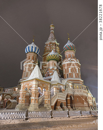 Saint Basil's Resurrection Cathedral tops Saint Basil's Resurrection Cathedral tops 38221678