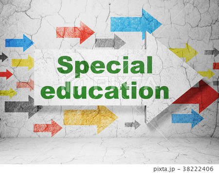 Education concept: arrow with Special Education on Education concept: arrow with Special Education on 38222406