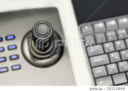 CCTV control panel. Surveillance camera navigation 38222649