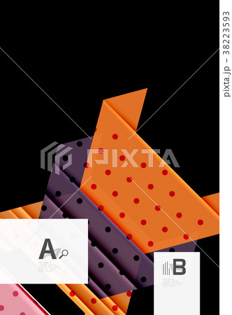 Triangles and geometric shapes abstract background Triangles and geometric shapes abstract background 38223593