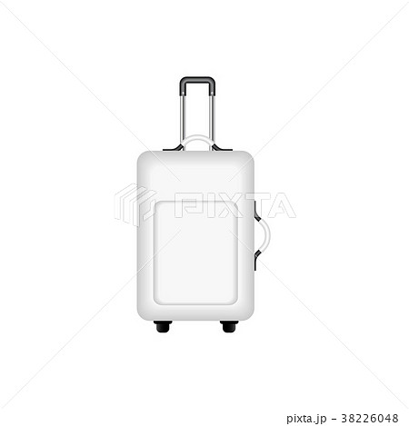 Travel suitcase in black and white design 38226048