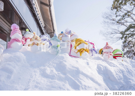 金沢　雪だるま 38226360