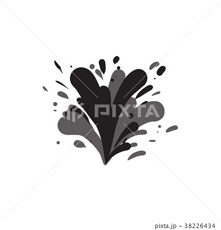 Water splash isolated vector icon 38226434