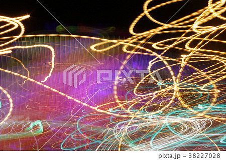 Long exposure photo, striped lines in motion Long exposure photo, striped lines in motion 38227028