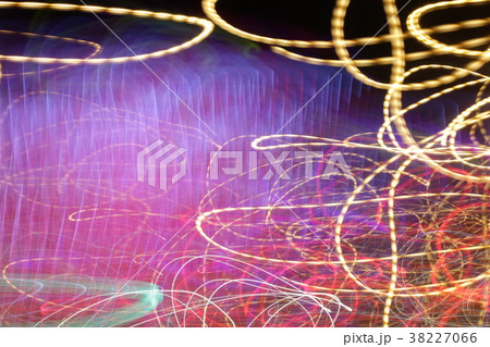 Long exposure photo, striped lines in motion 38227066