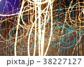 Long exposure photo, striped lines in motion 38227127