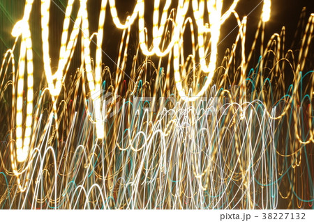 Long exposure photo, striped lines in motion 38227132
