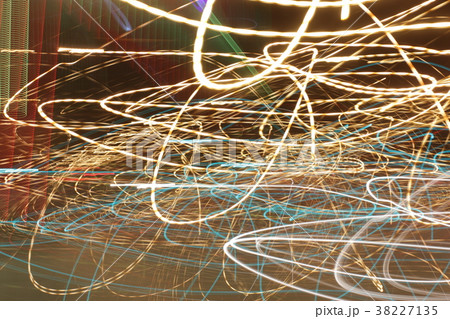 Long exposure photo, striped lines in motion Long exposure photo, striped lines in motion 38227135