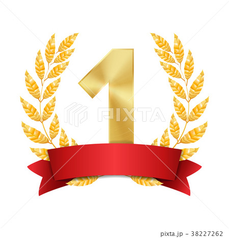 1st Trophy Award Vector. First Golden Placement 1st Trophy Award Vector. First Golden Placement 38227262