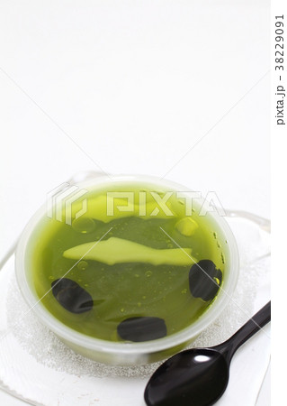 和菓子 抹茶 水ようかん 和菓子 抹茶 水ようかん 38229091