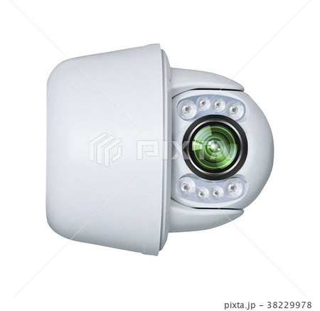 Modern Security Camera isolated Modern Security Camera isolated 38229978