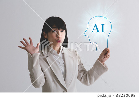 女性とAI(人工知能) 38230698