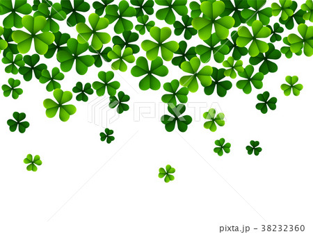 Happy Saint Patricks Day Background with clover le 38232360
