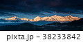 The peak of the Meili mountains at sunrise 38233842