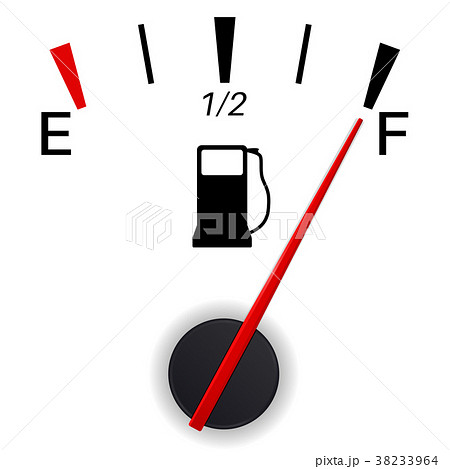 Fuel gauge indication. Full tank 38233964