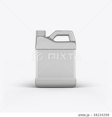 3D render cans of motor oil on a white background 38234299