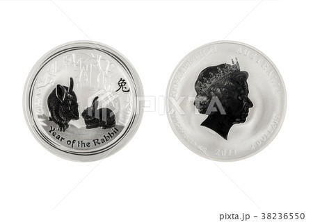 Australia silver coin 2oz 2011 Year of the Rabbit Australia silver coin 2oz 2011 Year of the Rabbit 38236550