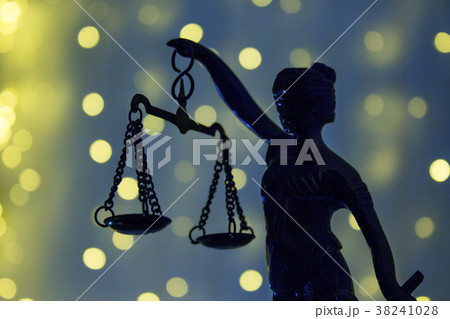 The Statue of Justic. Lady justice or Iustitia. The Statue of Justic. Lady justice or Iustitia. 38241028