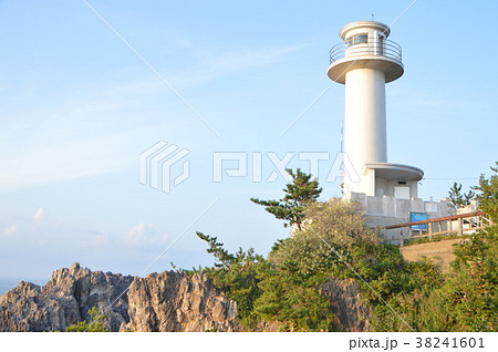 佐渡大埼灯台（尖閣湾・佐渡島／新潟県佐渡市北狄） 38241601