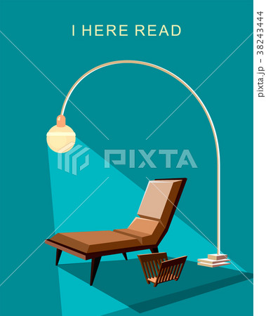 library bookshelves interior 38243444