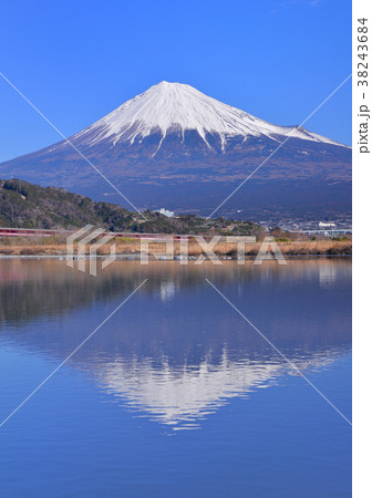 富士川と逆さ富士-777249 富士川と逆さ富士-777249 38243684