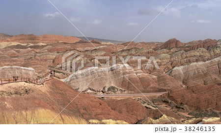 張掖丹霞地形　 38246135